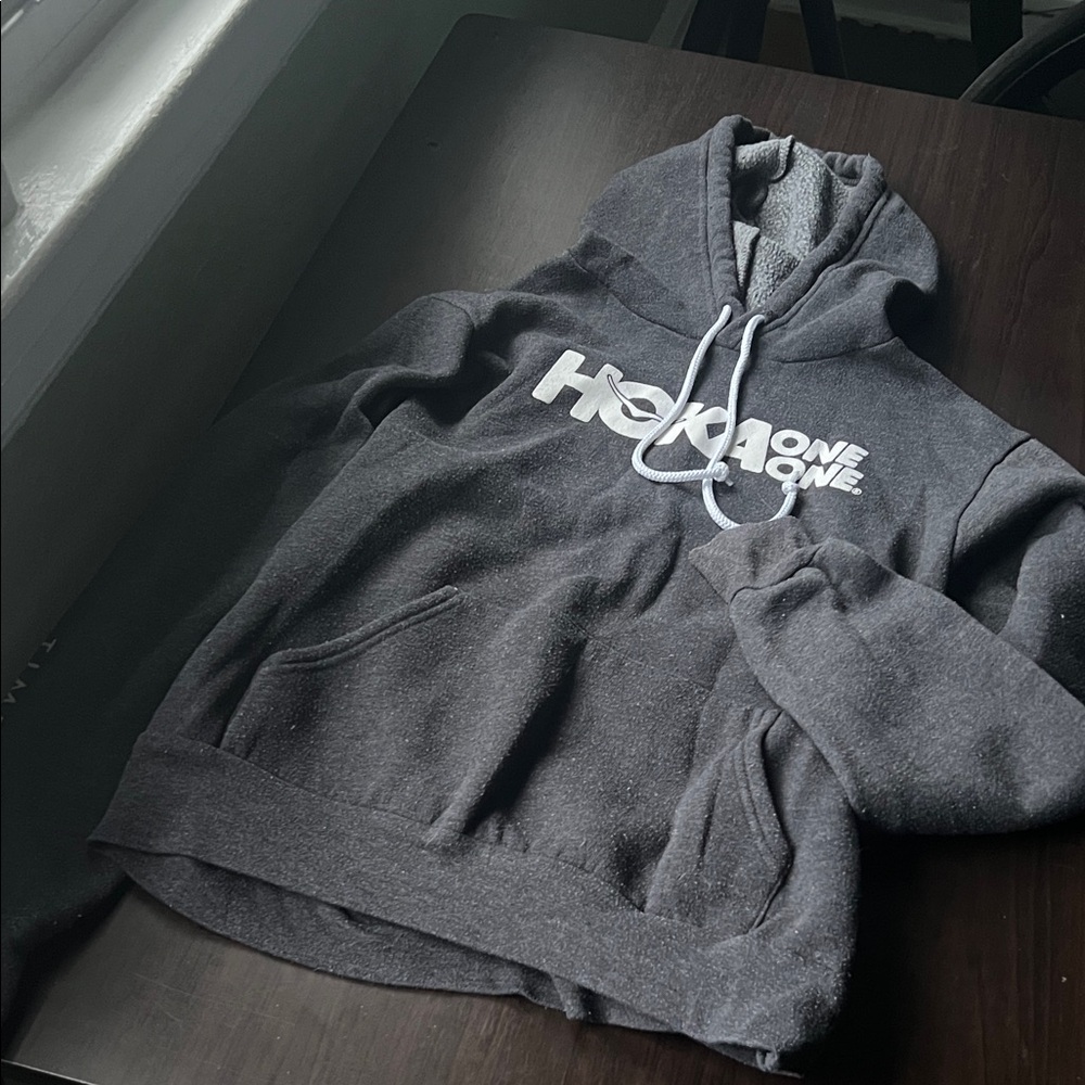 Hoka One One Men's Charcoal Hoodie